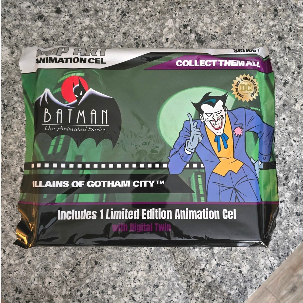 Exclusive Batman Animated Series Villains Animation Cel Mystery Bag UCC NEW